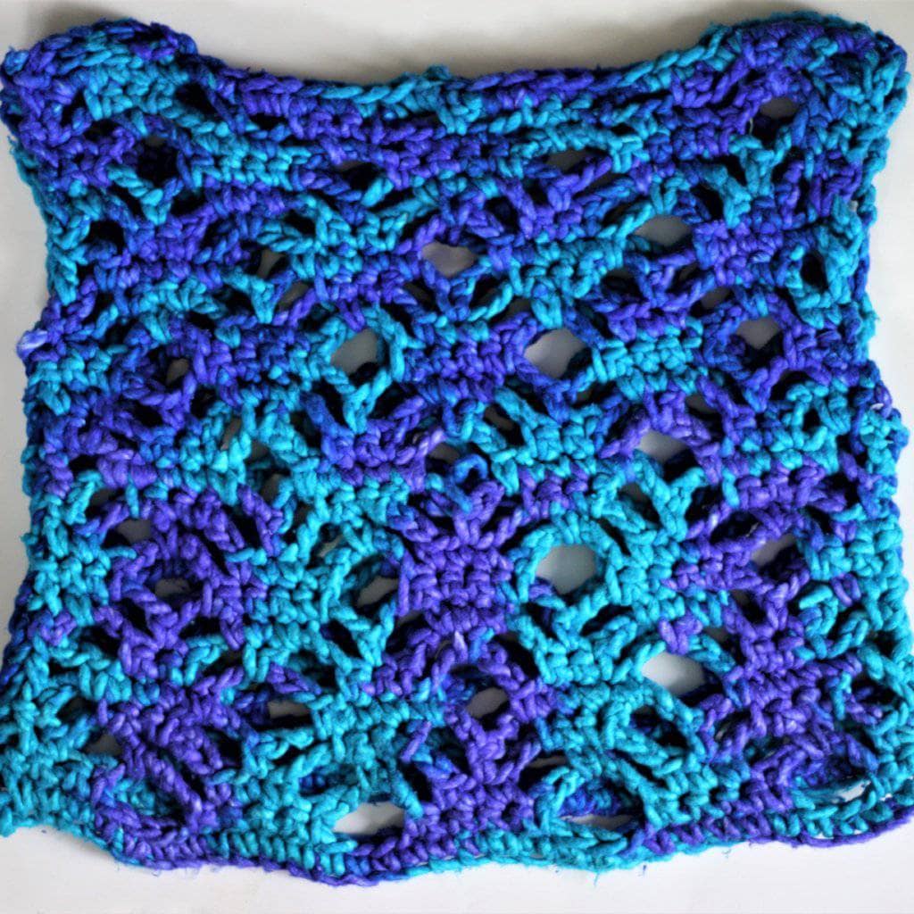 Mermaid Splash Crochet Summer Top DIY Kit - Nautical Craft Pattern