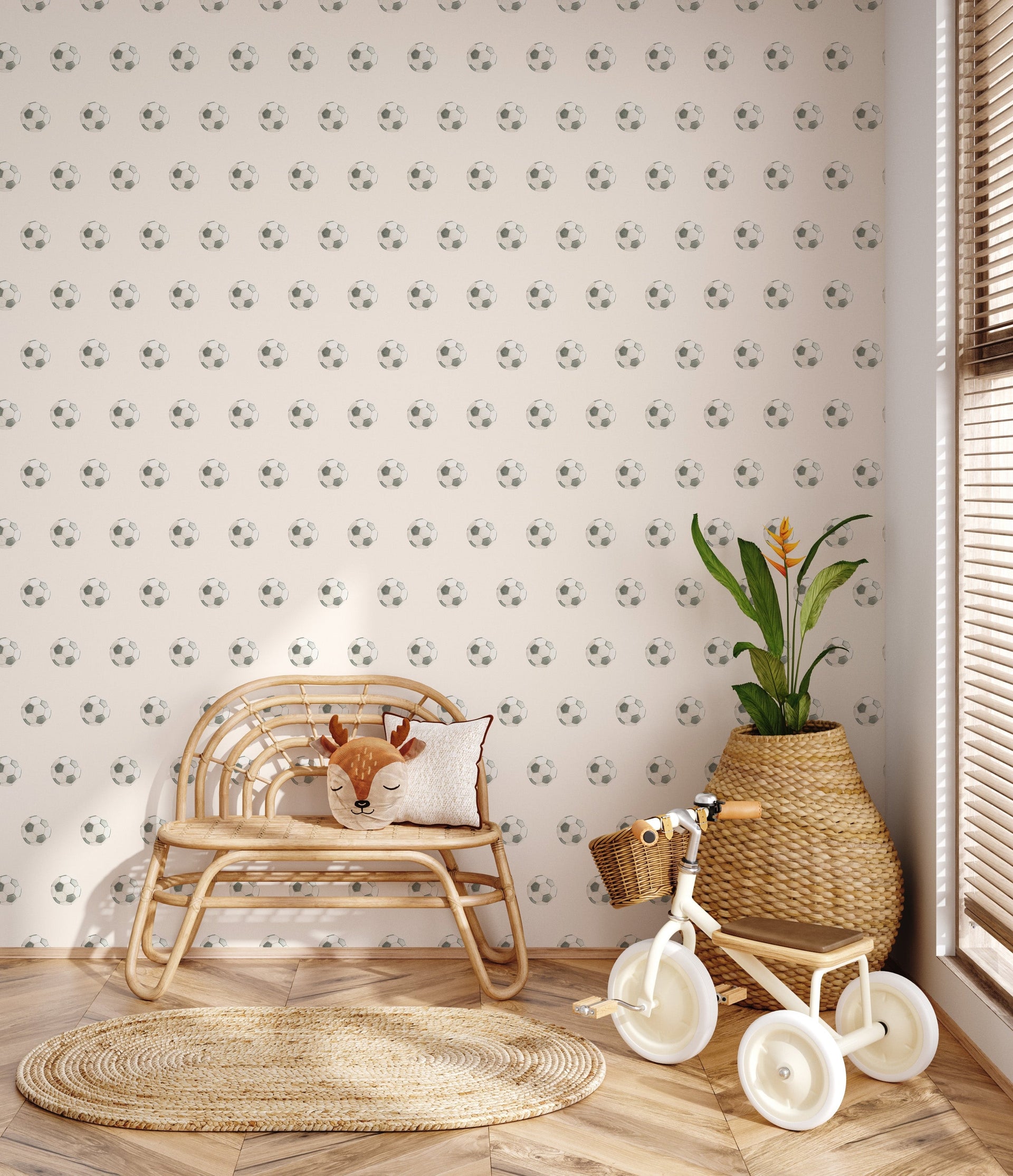 Beckham Removable Peel and Stick Wallpaper by Hailey Kiefer