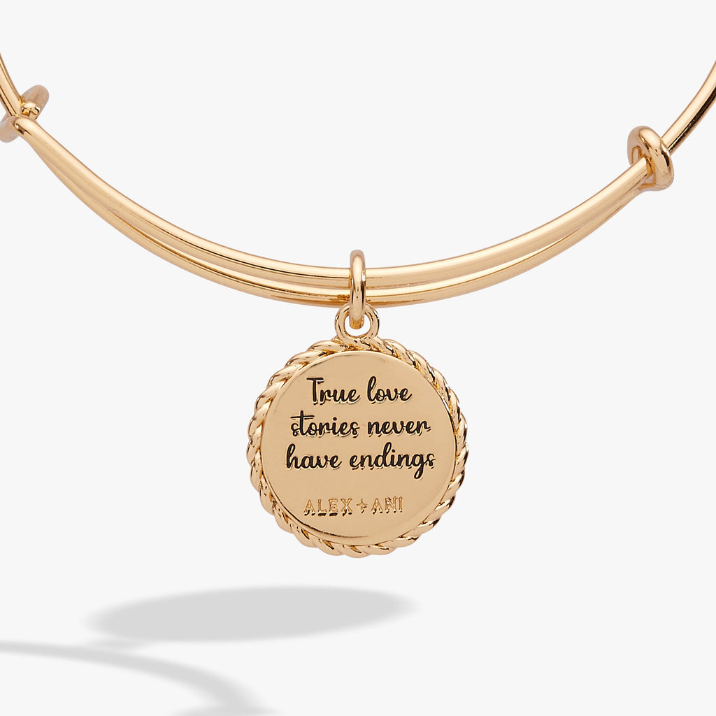 Wife Charm Bangle with Engraved True Love Message