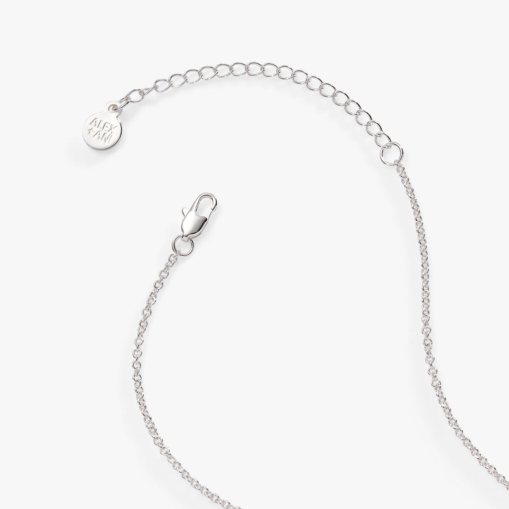 Wild at Heart Duo Charm Pendant Necklace in Silver Tone
