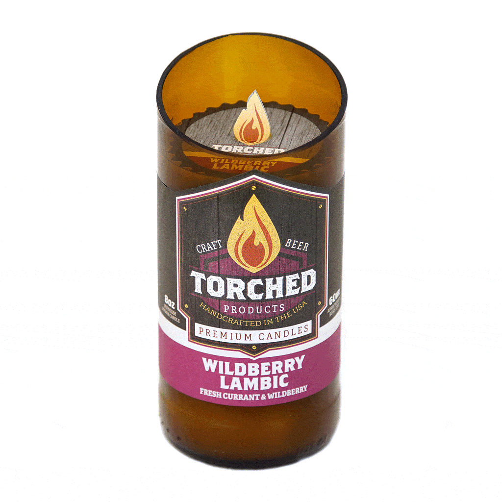 Wildberry Lambic Beer Candle