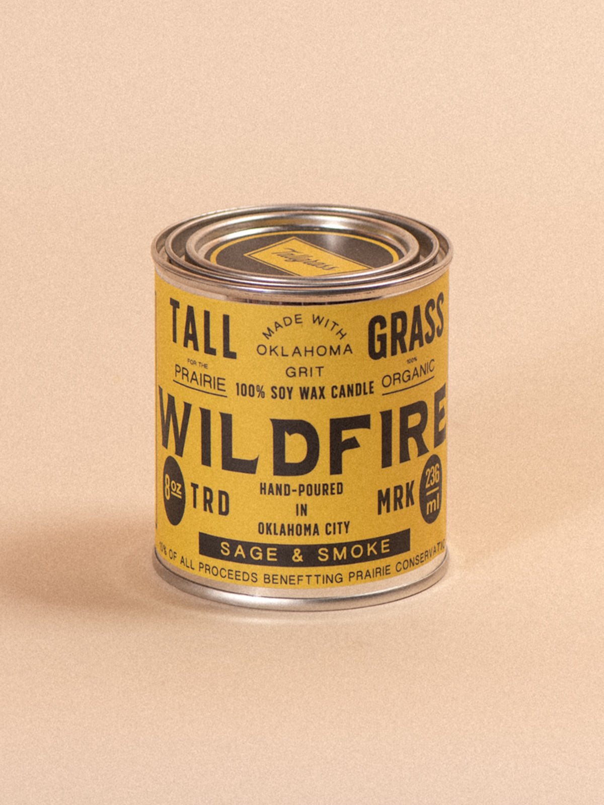 Wildfire Sage and Smoke Soy Wax Candle 16 oz - Image 3