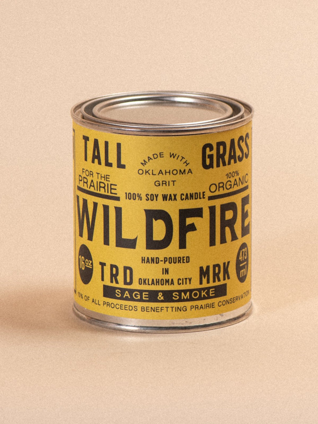 Wildfire Sage and Smoke Soy Wax Candle 16 oz - Image 2