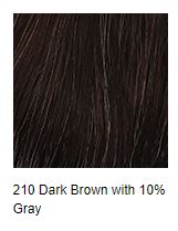 William Topper for Men Dark Brown with 10% Gray