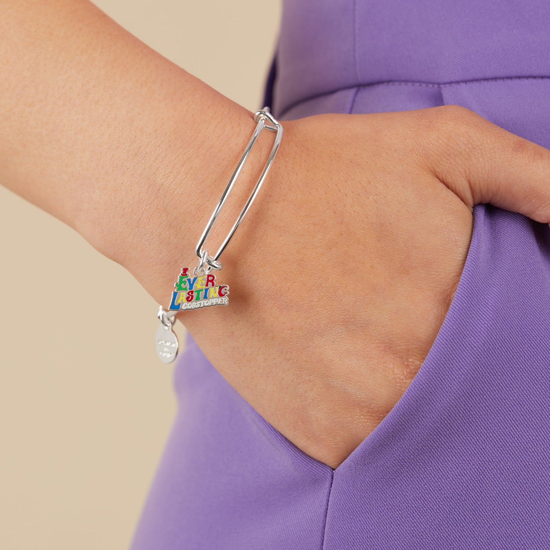 Willy Wonka Ever Lasting Gobstopper 50th Anniversary Bangle