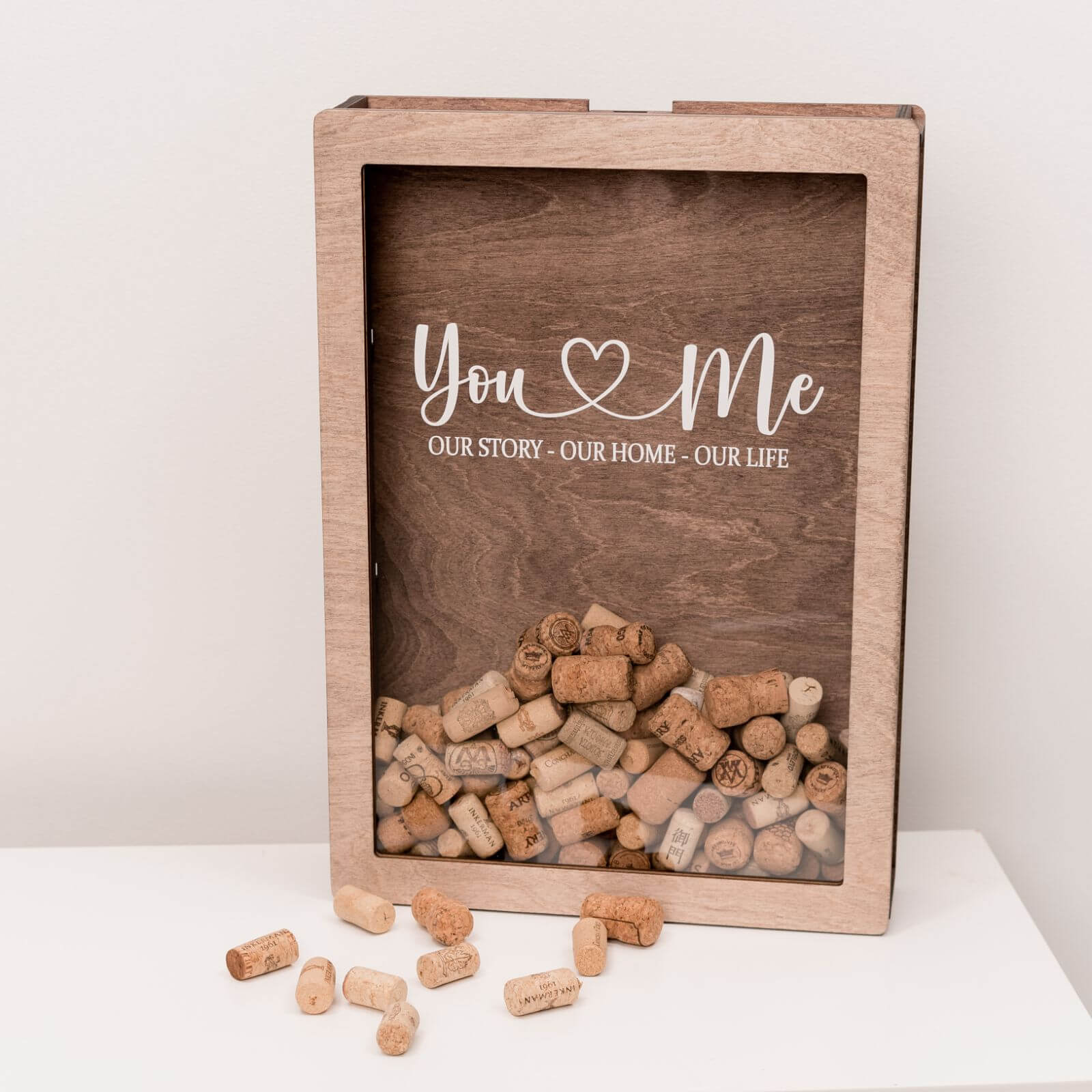 Wooden Wedding Card Box – Elegant Keepsake for Wedding Reception