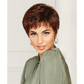 Winner Elite lace front wig shown in multi-tonal highlight color for a sophisticated, natural look.