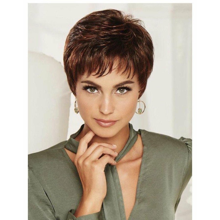 Winner Lightweight Pixie Cut Wig with Barely Waved Layers