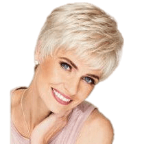 Winner Lightweight Pixie Cut Wig with Barely Waved Layers
