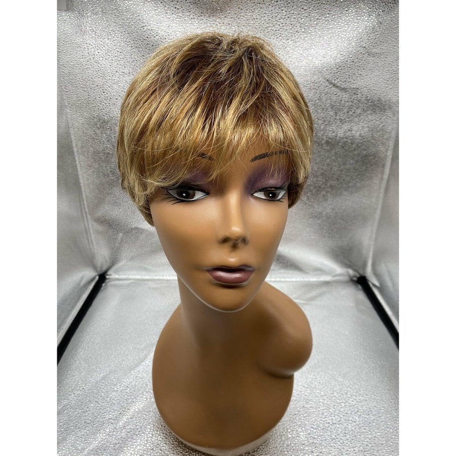 Winner Lightweight Pixie Cut Wig with Barely Waved Layers