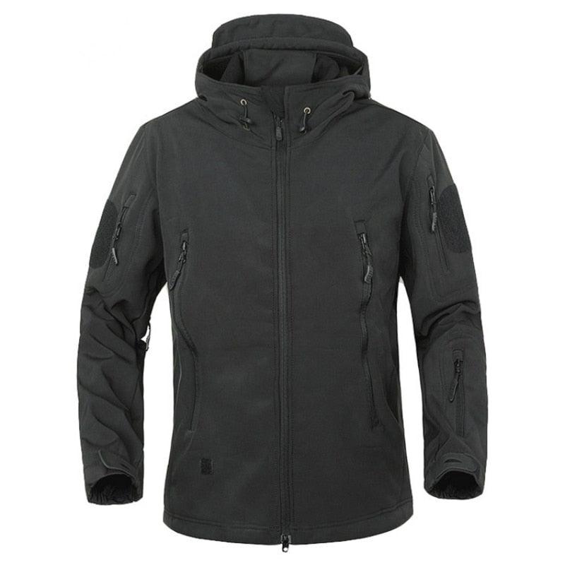 Men's Waterproof Camouflage Hooded Tactical Winter Jacket