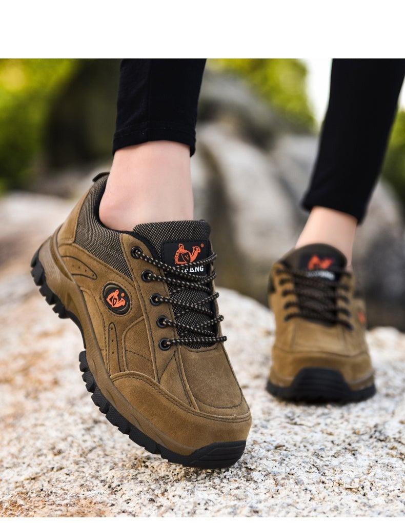 Winter Couple Hiking Shoes Lightweight Non-Slip Walking Sneakers
