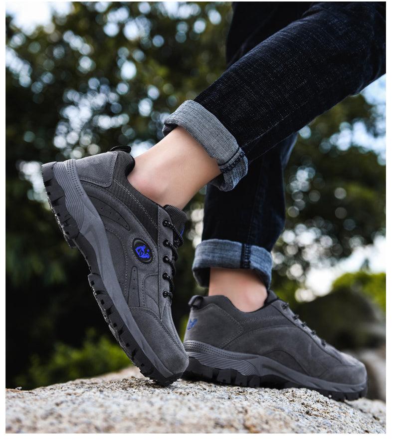 Winter Couple Hiking Shoes Lightweight Non-Slip Walking Sneakers