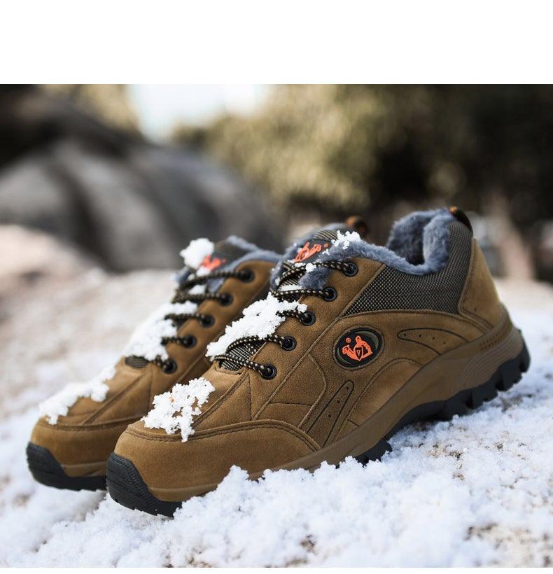 Winter Couple Hiking Shoes Lightweight Non-Slip Walking Sneakers