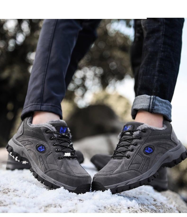 Winter Couple Hiking Shoes Lightweight Non-Slip Walking Sneakers