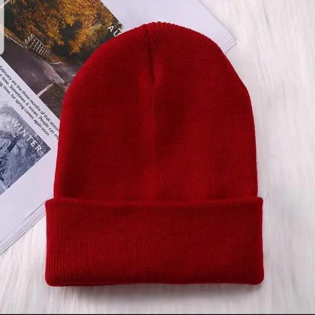 Soft Knit Winter Beanie Hat – Stretchy Warm Cap for All Ages