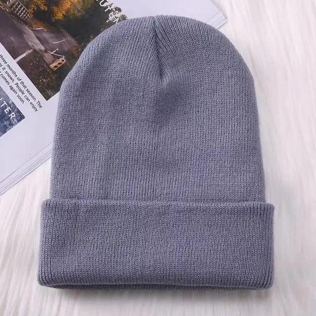Soft Knit Winter Beanie Hat – Stretchy Warm Cap for All Ages