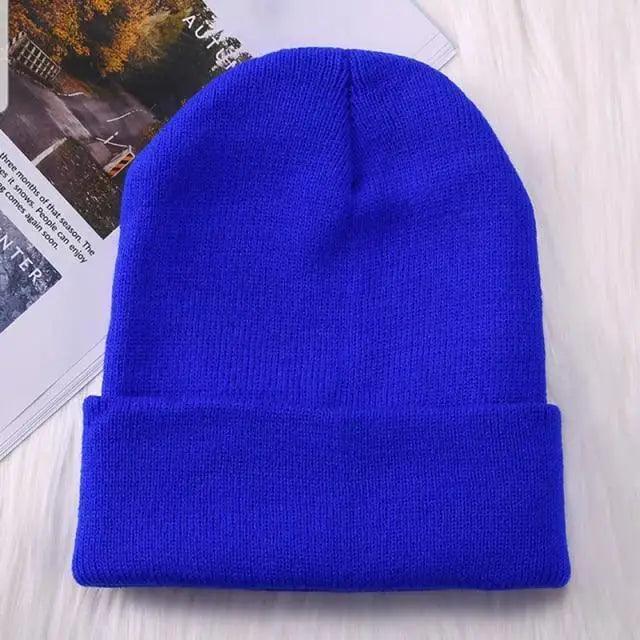 Soft Knit Winter Beanie Hat – Stretchy Warm Cap for All Ages