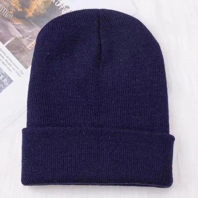 Soft Knit Winter Beanie Hat – Stretchy Warm Cap for All Ages