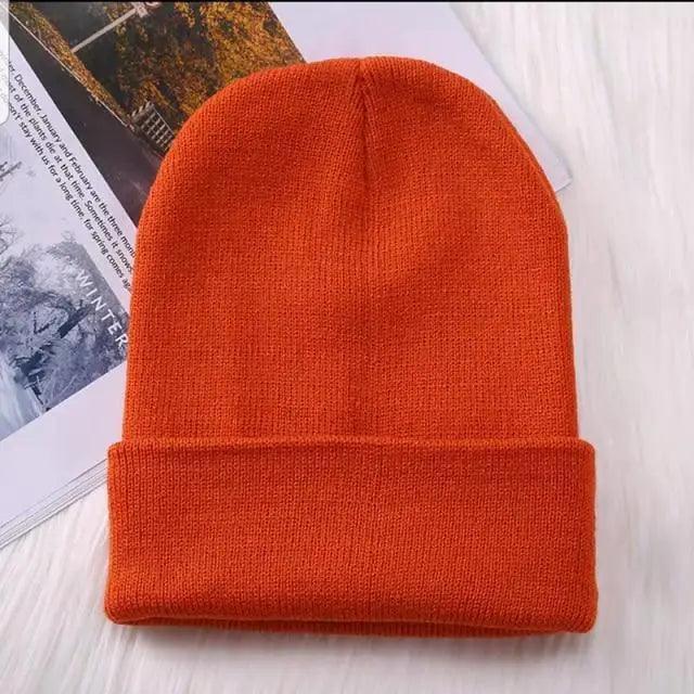 Soft Knit Winter Beanie Hat – Stretchy Warm Cap for All Ages