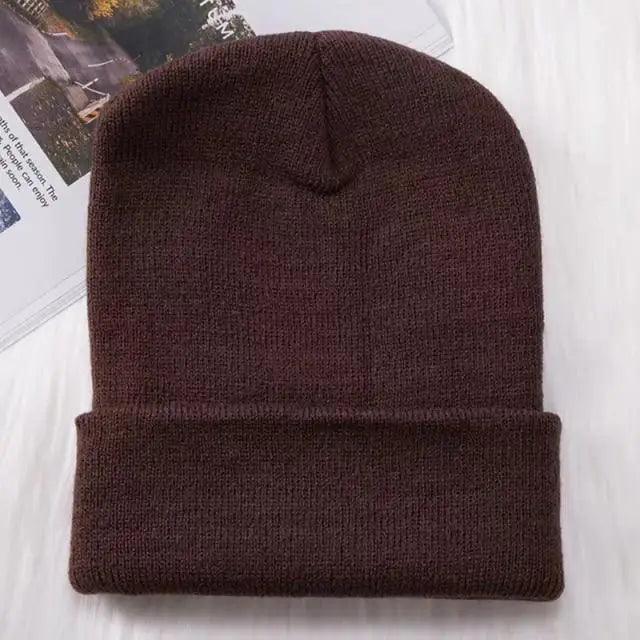 Soft Knit Winter Beanie Hat – Stretchy Warm Cap for All Ages