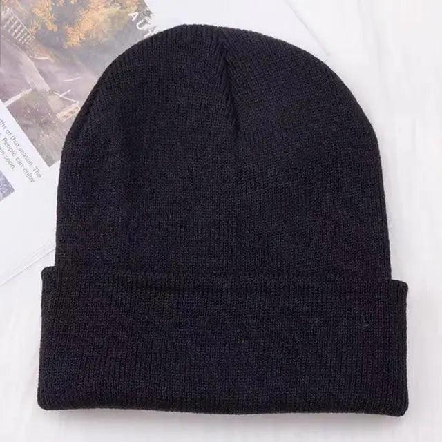 Soft Knit Winter Beanie Hat – Stretchy Warm Cap for All Ages