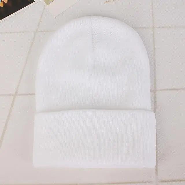 Soft Knit Winter Beanie Hat – Stretchy Warm Cap for All Ages