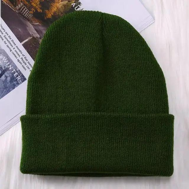 Soft Knit Winter Beanie Hat – Stretchy Warm Cap for All Ages