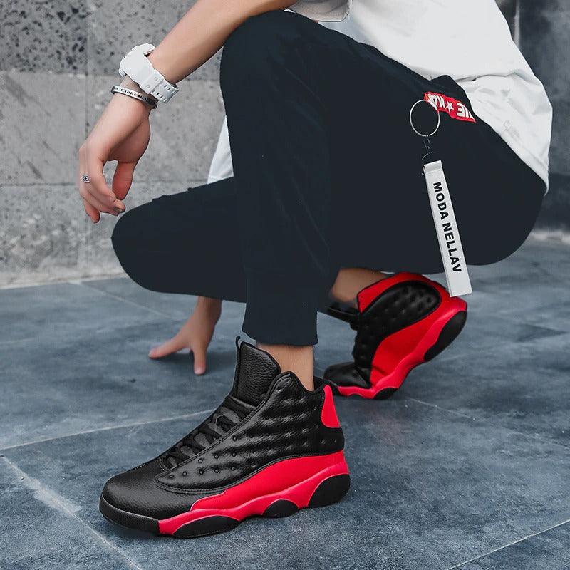 Unisex Streetwear Leather Sneakers Casual Lightweight Sport Shoes