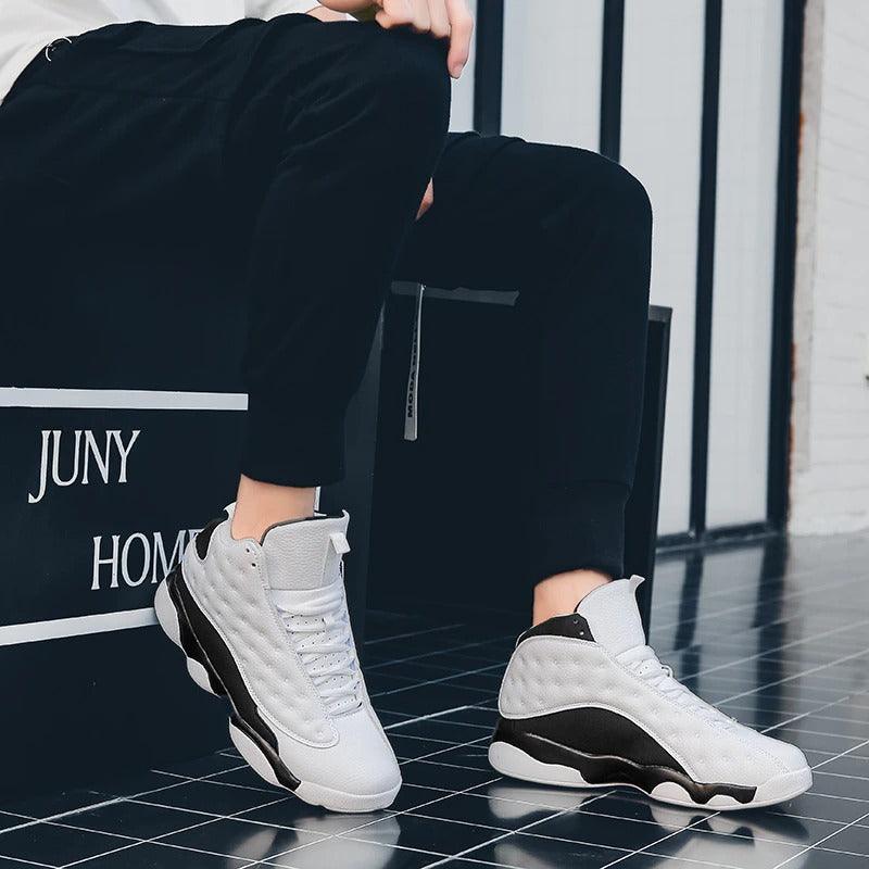 Unisex Streetwear Leather Sneakers Casual Lightweight Sport Shoes