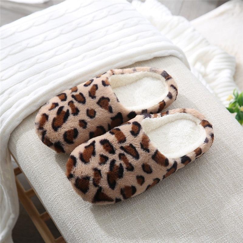 Plush Memory Foam Indoor House Slippers - Cozy Unisex Slip-On