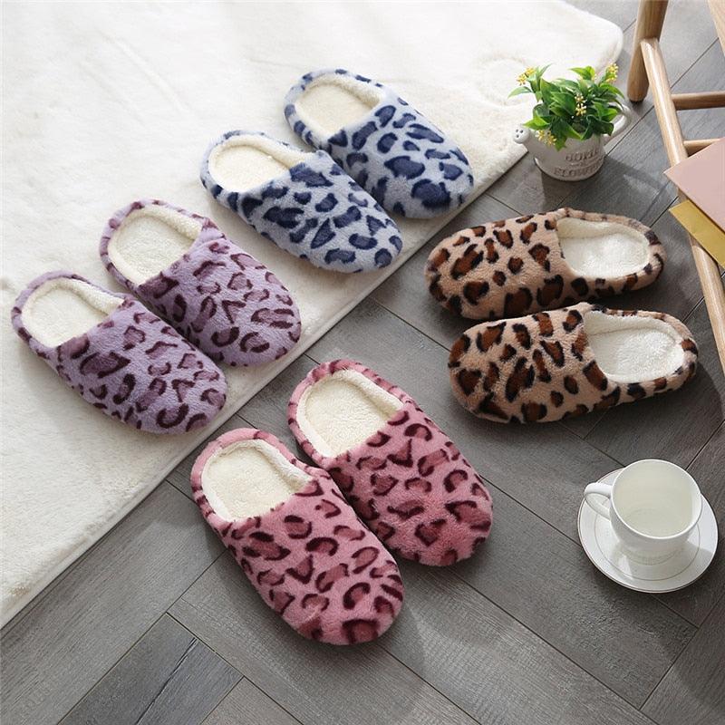 Plush Memory Foam Indoor House Slippers - Cozy Unisex Slip-On