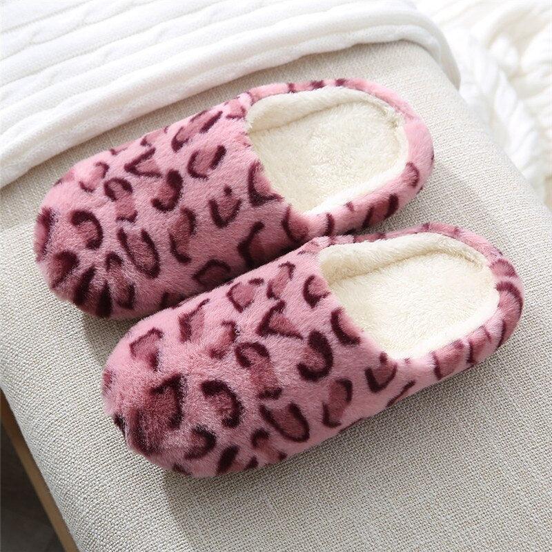 Plush Memory Foam Indoor House Slippers - Cozy Unisex Slip-On