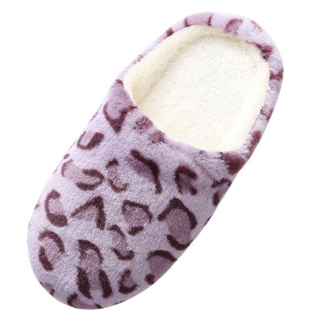 Plush Memory Foam Indoor House Slippers - Cozy Unisex Slip-On