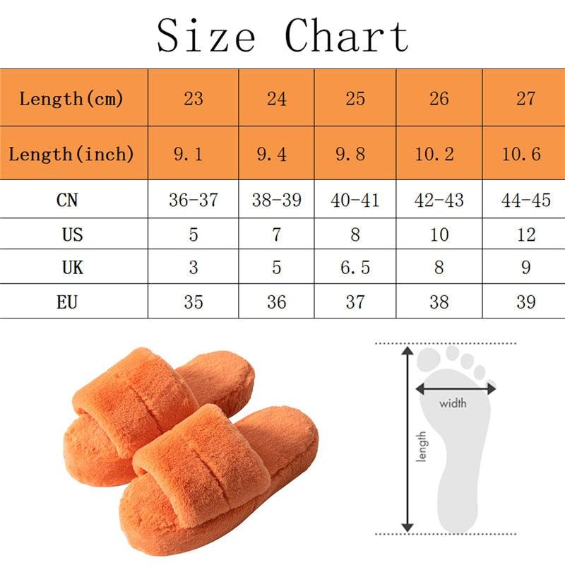 Women's Plush Faux Fur Open Toe Slippers, Soft Memory Foam House Shoes