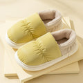Waterproof Memory Foam Fur Slippers for Indoor and Outdoor Use