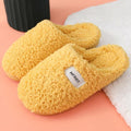 Unisex Winter Plush Memory Foam Slippers - Cozy Indoor Footwear