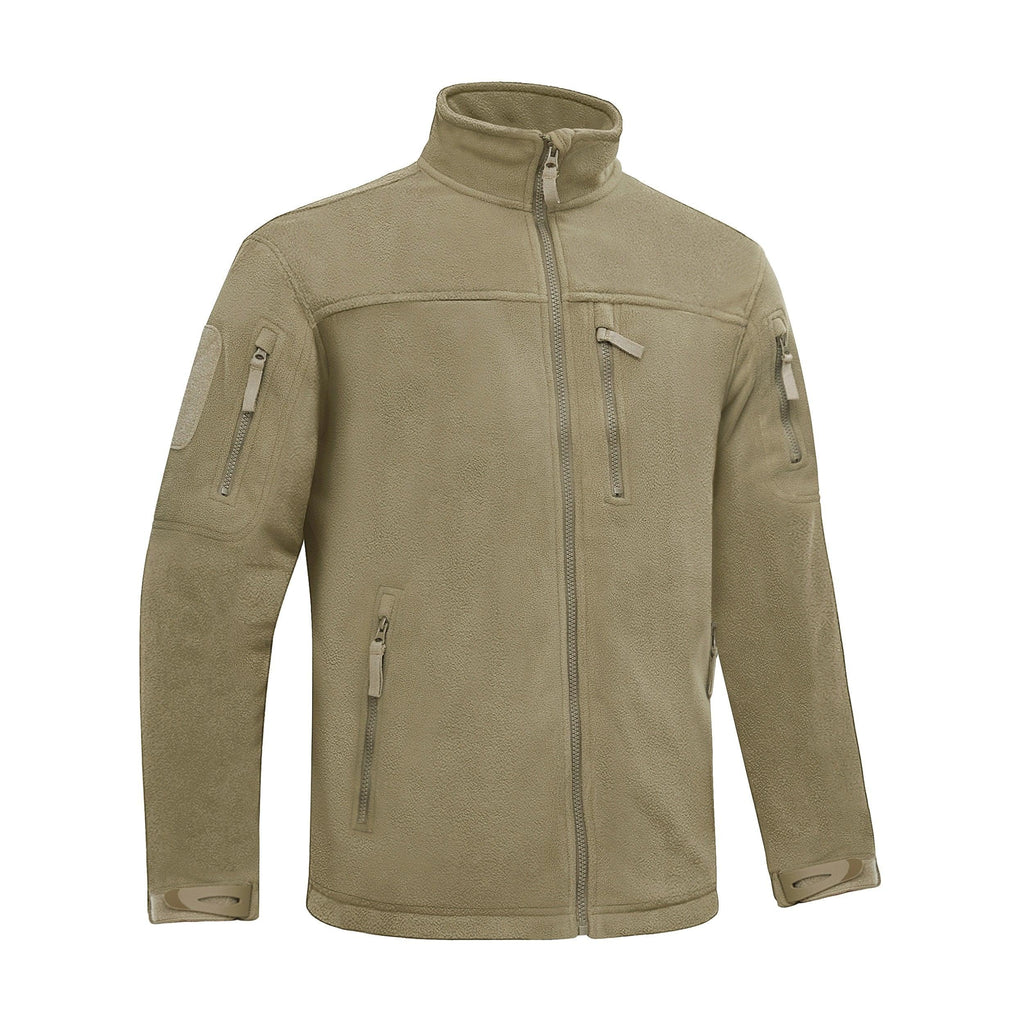 Men's Winter Tactical Fleece Jacket - Thermal Work & Security Coat