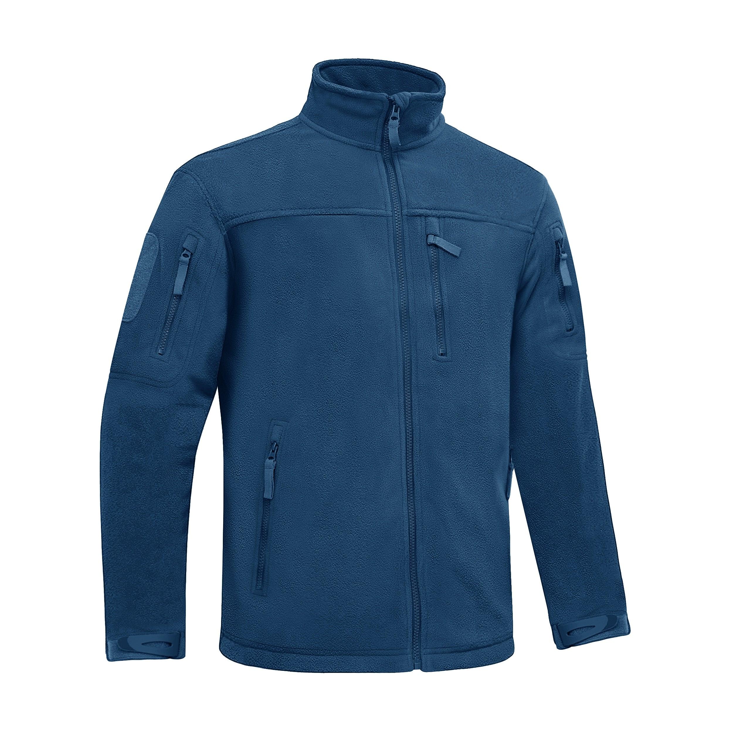 Men's Winter Tactical Fleece Jacket - Thermal Work & Security Coat