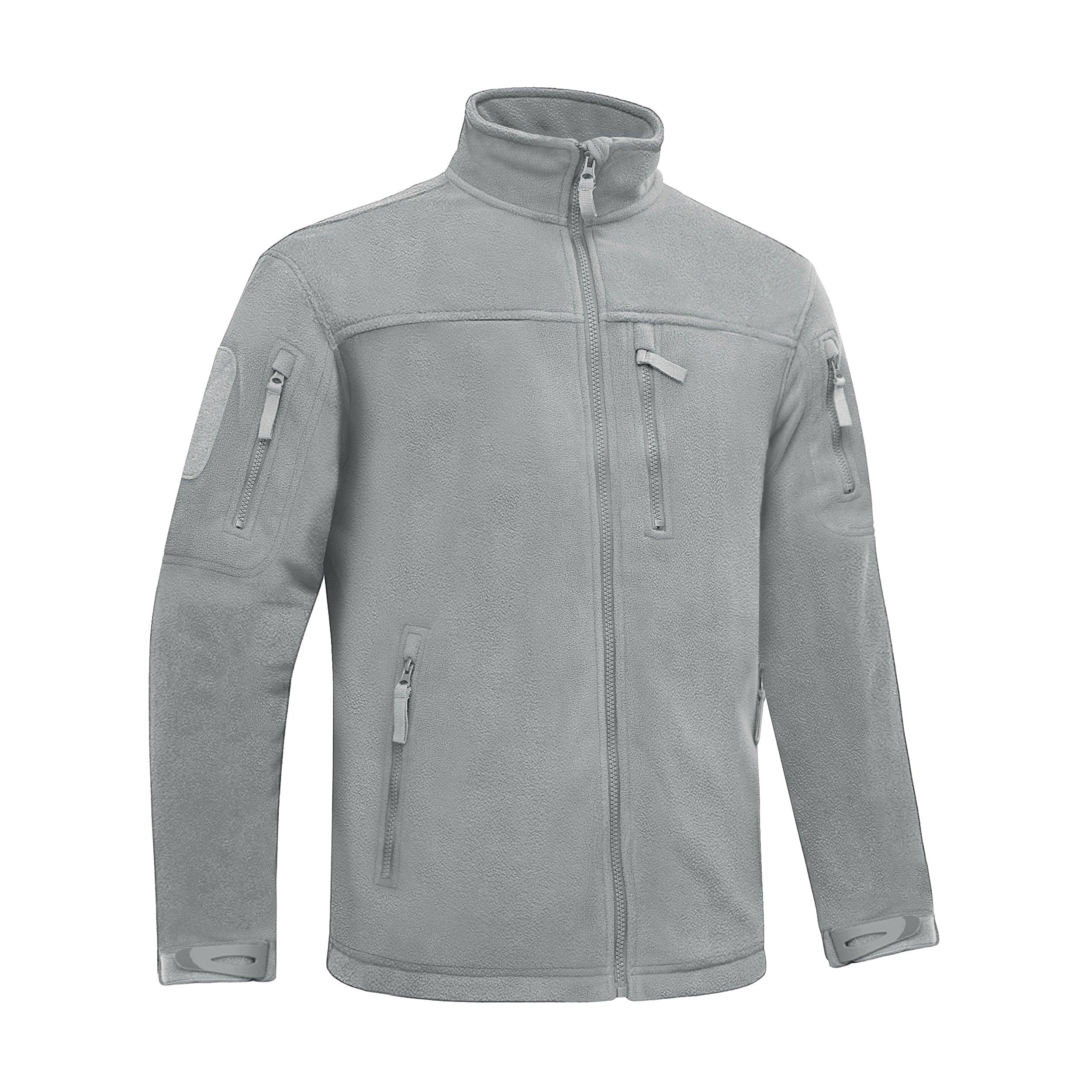 Men's Winter Tactical Fleece Jacket - Thermal Work & Security Coat