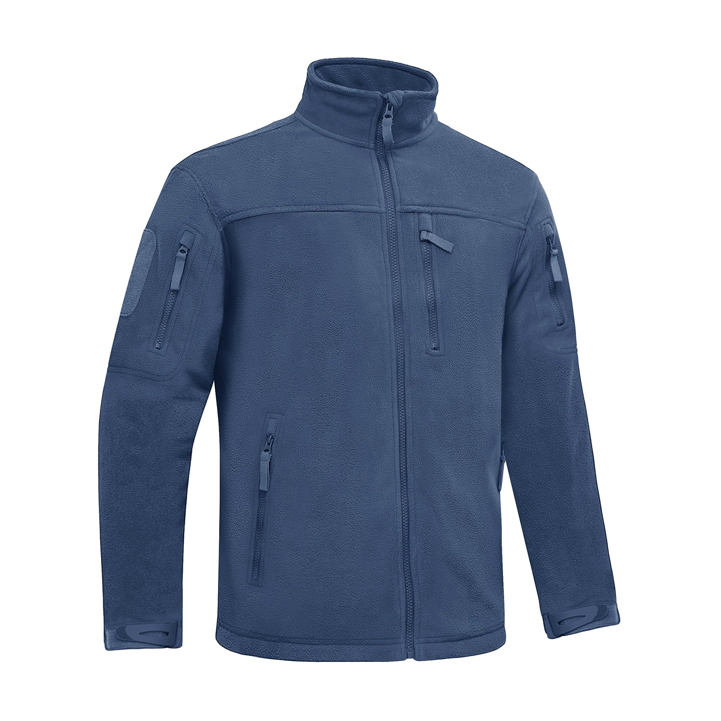 Men's Winter Tactical Fleece Jacket - Thermal Work & Security Coat