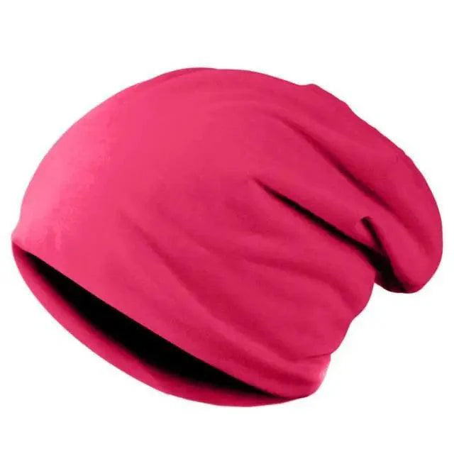 Unisex Baggy Knitted Beanie Hat Soft Warm Winter Cap Hip Hop Style