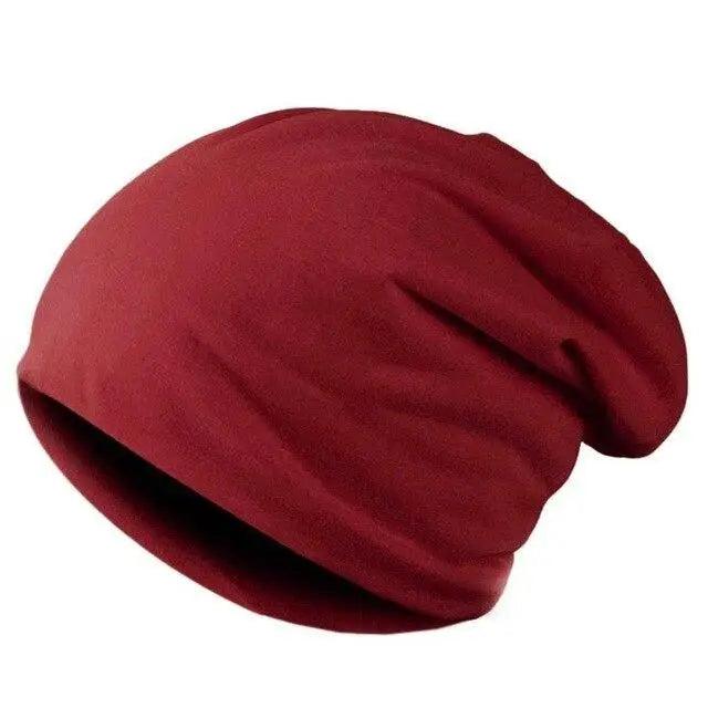 Unisex Baggy Knitted Beanie Hat Soft Warm Winter Cap Hip Hop Style