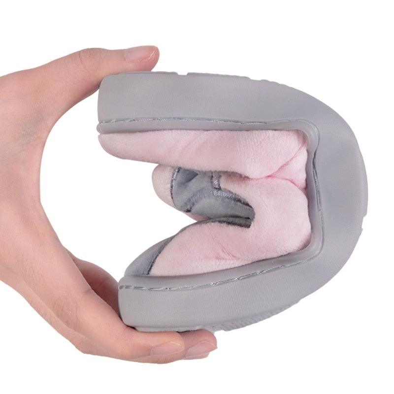Plush Lucky Cat Winter Slippers, Non-Slip Indoor Warm House Shoes