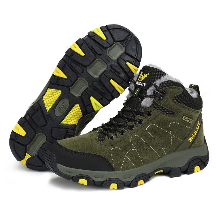 Unisex Winter Hiking Boots Non-Slip Ankle Booties for Outdoors