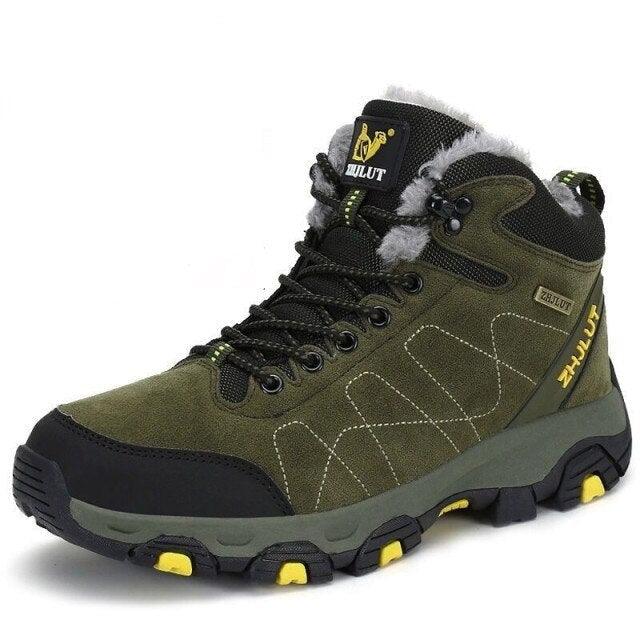 Unisex Winter Hiking Boots Non-Slip Ankle Booties for Outdoors