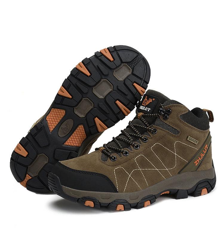 Unisex Winter Hiking Boots Non-Slip Ankle Booties for Outdoors