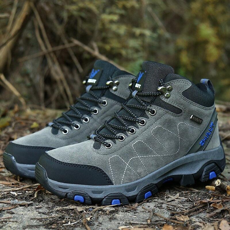 Unisex Winter Hiking Boots Non-Slip Ankle Booties for Outdoors