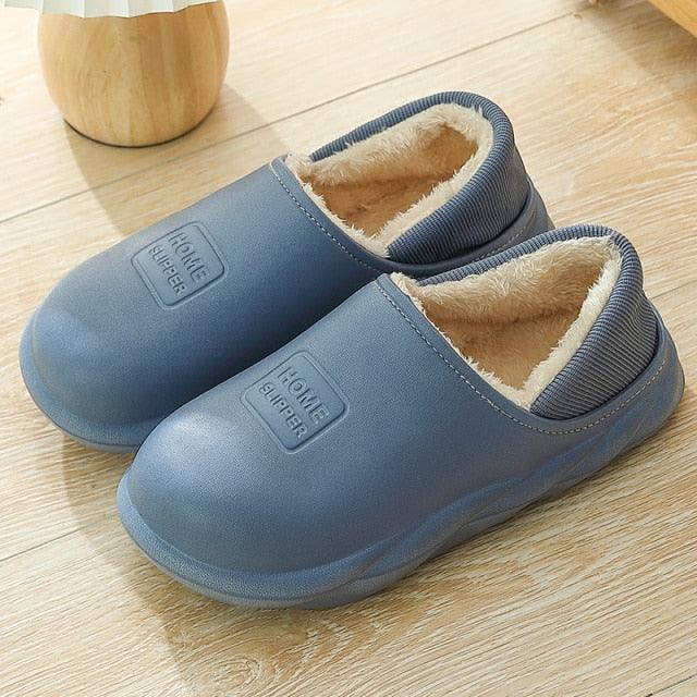Women's Plush Memory Foam House Slippers Non-Slip Winter Footwear