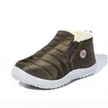 Women’s Waterproof Winter Snow Boots, Fur Lined Slip-On Ankle Booties